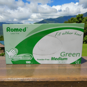 Romed ถุงมือยาง 100 ชิ้น